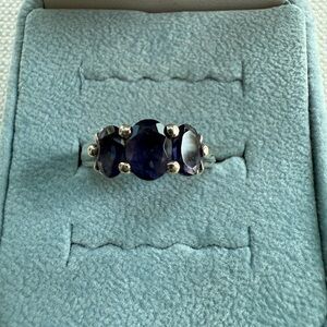 Iolite Gemstone Ring